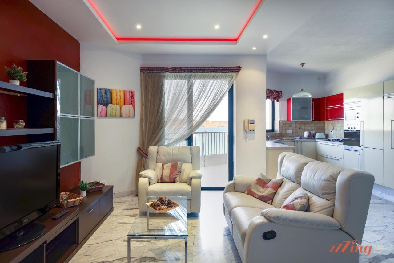 Beachfront 2 Bedroom Holiday Home Is-Sellum Exterior foto